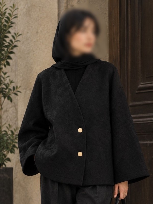  کت فوتر فری سایز مشکی 